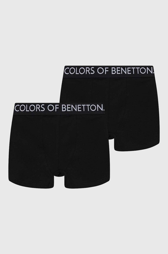 United Colors of Benetton bokserki dziecięce 2-pack Planet friendly multicolor 3MC10X230.G.CONTIN.PPYX