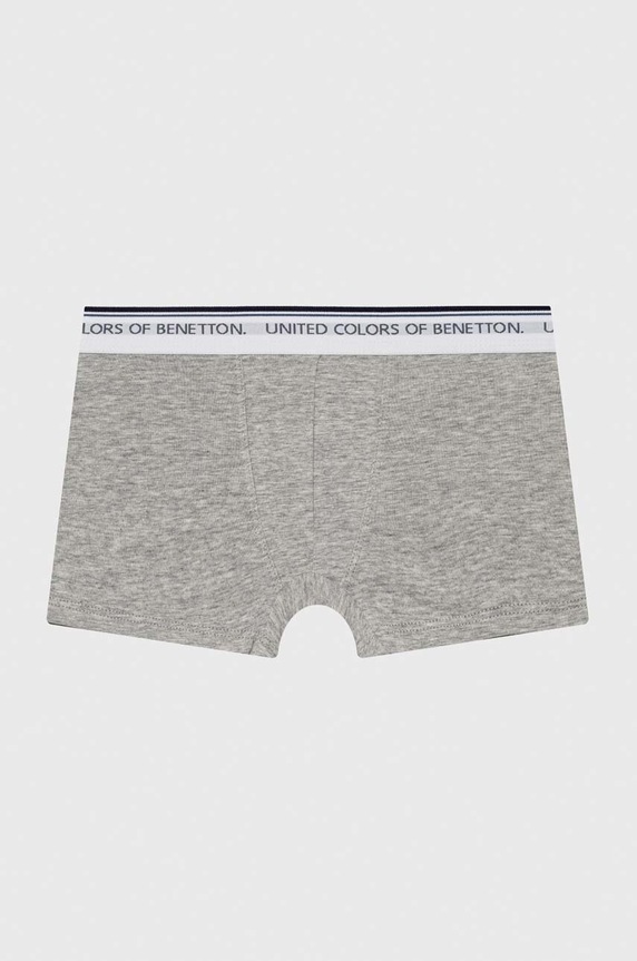 Detské boxerky United Colors of Benetton 2-pak 3OP80X230.G.NOS sivá AA00