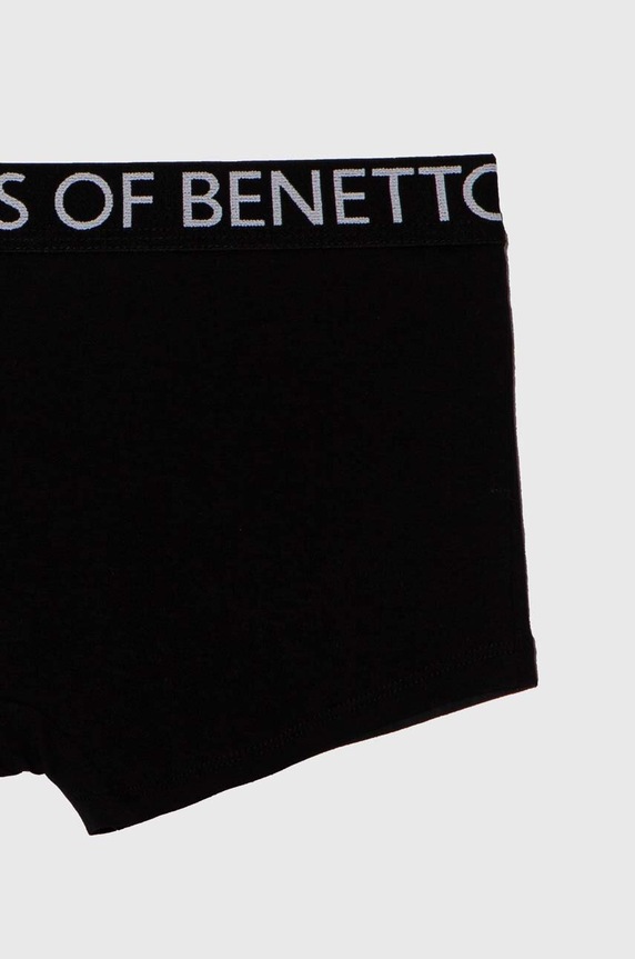 Băieți United Colors of Benetton boxeri copii 2-pack 3OP80X230.G.NOS negru