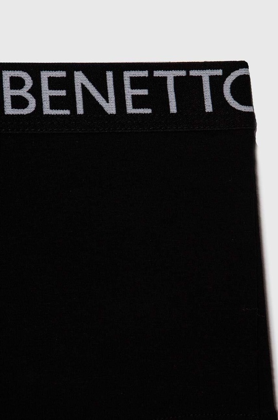 United Colors of Benetton boxeri copii 2-pack negru 3OP80X230.G.NOS