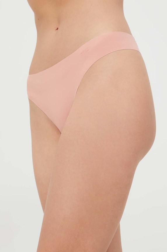 DKNY stringi damskie różowy DK5026