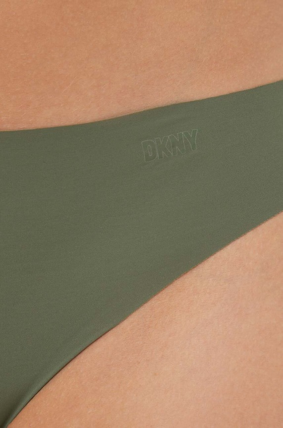 DKNY stringi damskie zielony DK5026