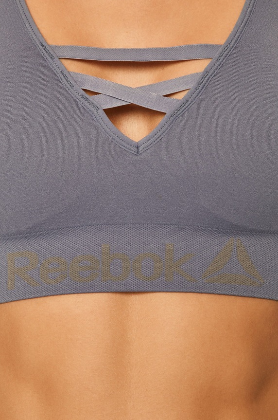 Reebok - Biustonosz sportowy F9419 szary F9419