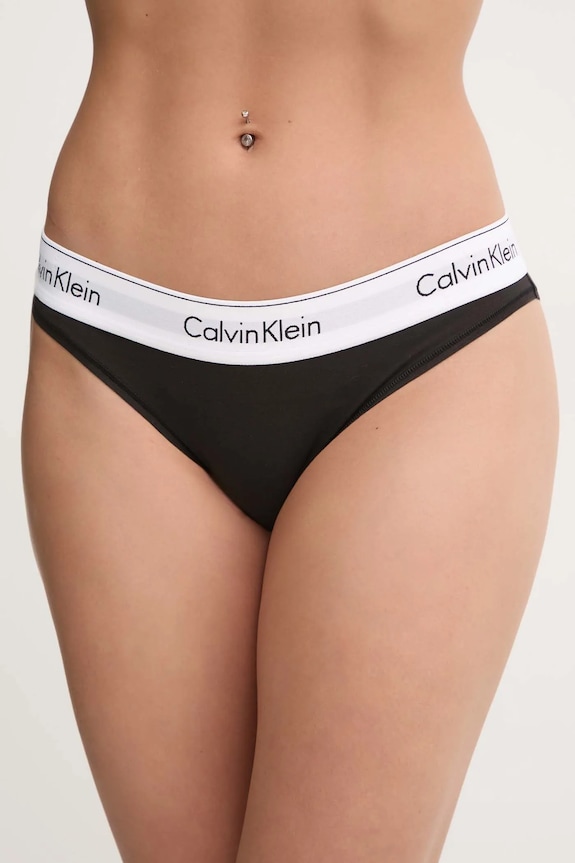 Calvin Klein Underwear - bugyi sima fekete 0000F3787E..