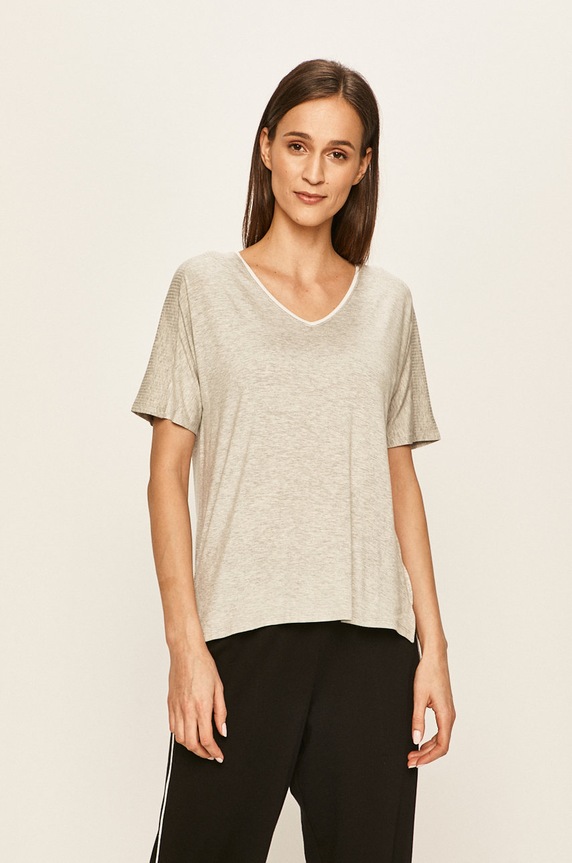 Dkny - Gornji dio pidžame pletivo siva YI2419330