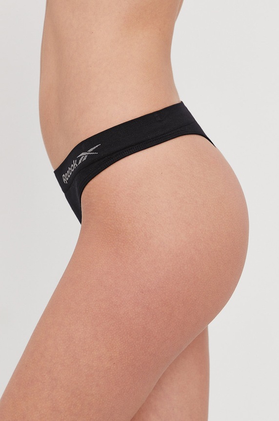 Odzież Reebok Stringi (2-pack) U4.C9501 U4.C9501 czarny