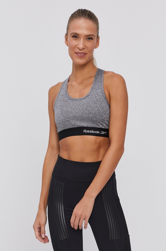 Reebok Biustonosz sportowy C9489 szary C9489