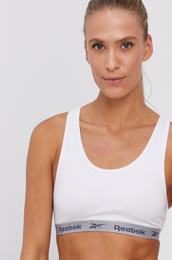 Reebok - Αθλητικό σουτιέν (2-pack) C9504 λευκό AA00