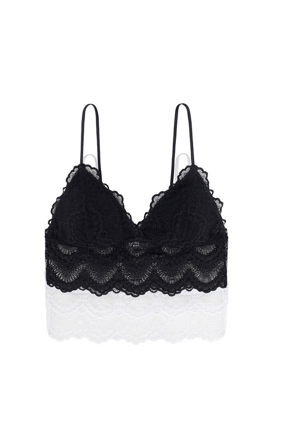 Dorina Biustonosz (2-pack) czarny D000761LA012.2X0034