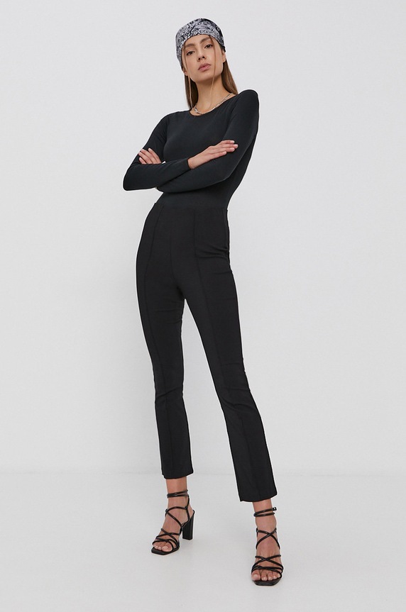 Pieces - Longsleeve 17116098 negru AA00