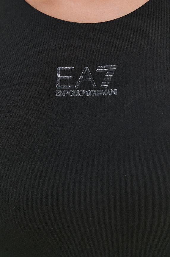 EA7 Emporio Armani Biustonosz sportowy 8NTH52.TJ1RZ 8NTH52.TJ1RZ czarny