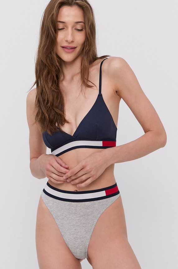 Podprsenka Tommy Hilfiger měkké námořnická modř UW0UW01597
