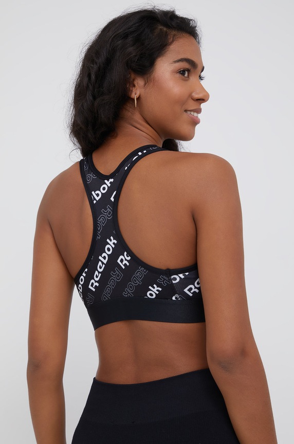 Reebok - Αθλητικό σουτιέν U4.F9636 μαύρο AA00