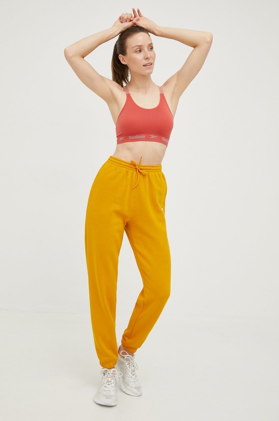 Športová podprsenka Reebok Jenna F9784 oranžová AA00