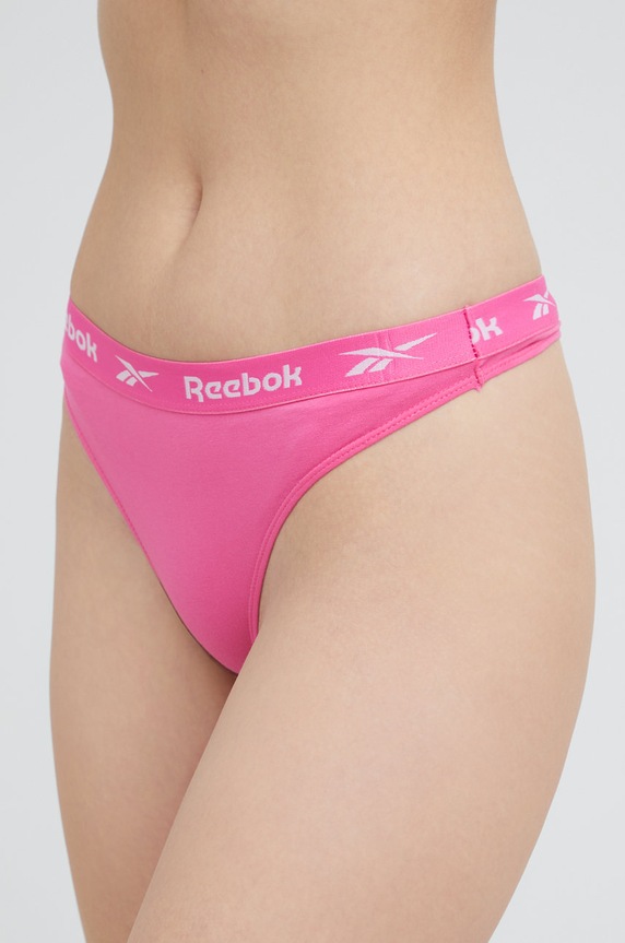 Reebok stringi F9795 (3-pack) F9795 niebieski AA00