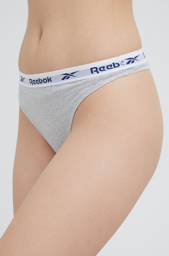 Reebok stringi (3-pack) F9800 F9800 szary AA00