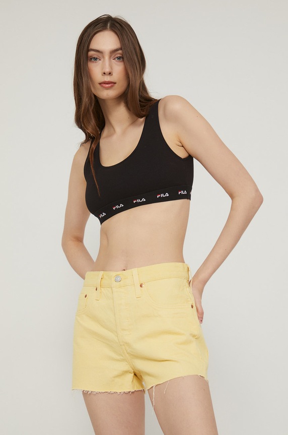 Abbigliamento Fila reggiseno sportivo FU6157 nero