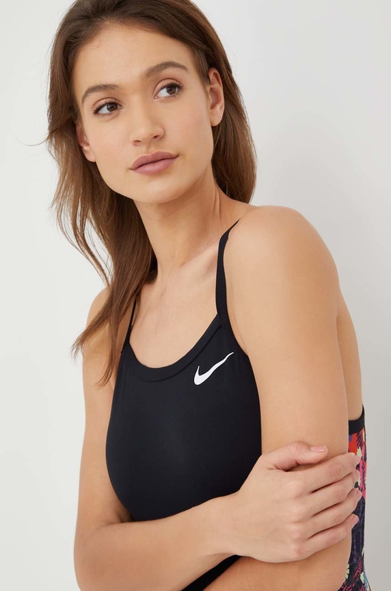 Odzież Nike jednoczęściowy strój kąpielowy NESSC051 czarny