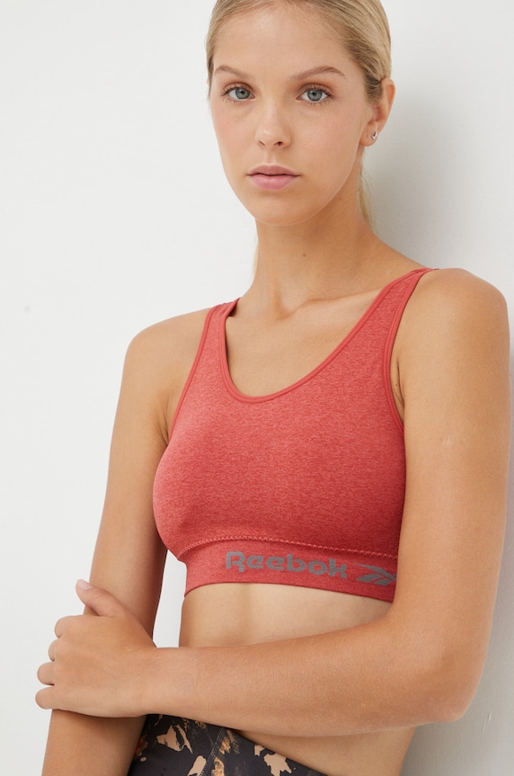 Športová podprsenka Reebok oranžová F9777