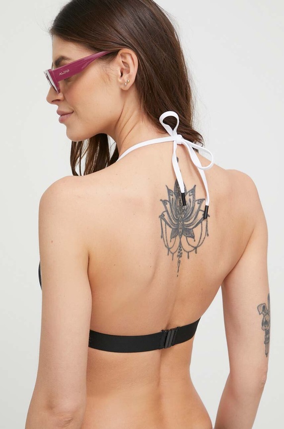 Odzież Karl Lagerfeld biustonosz kąpielowy 230W2234 czarny