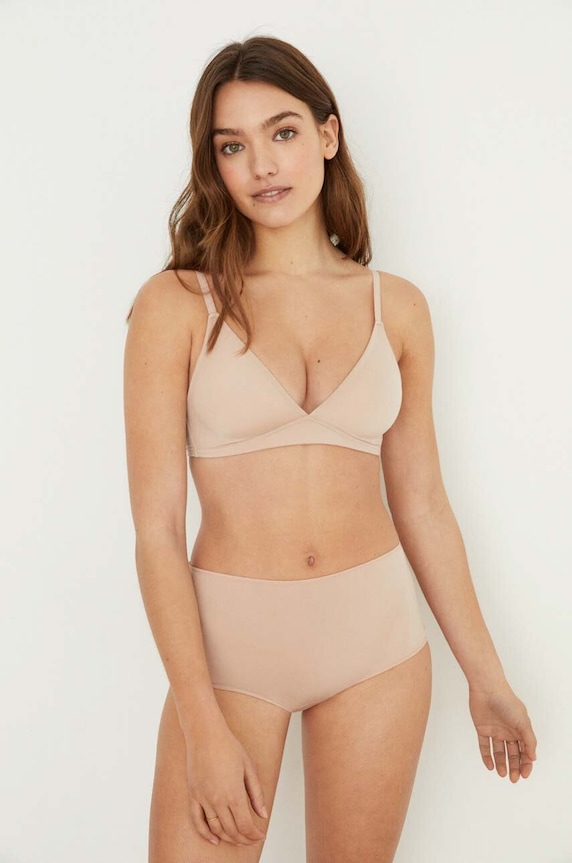 Podprsenka women'secret NATURAL jemne vystužené béžová 4277692.4277693