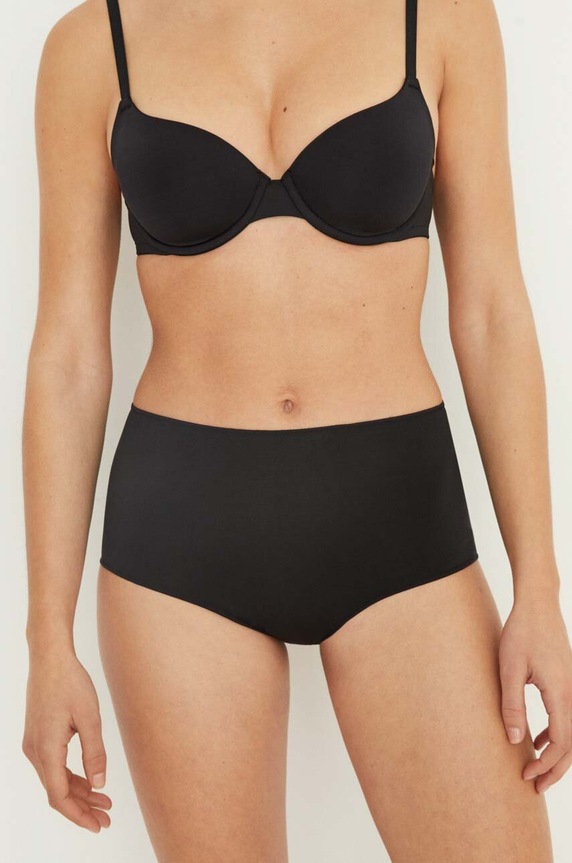 women'secret figi tkanina czarny 4302076
