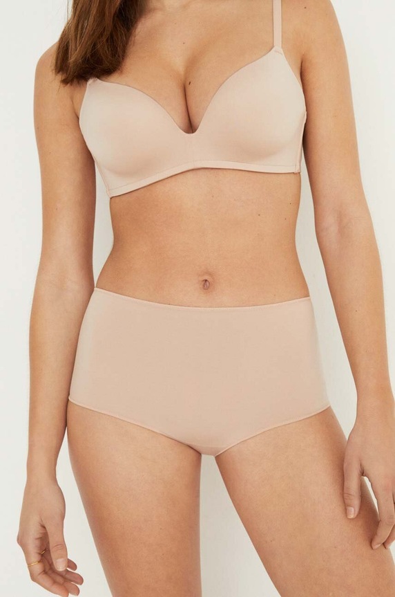women'secret figi tkanina beżowy 4302080