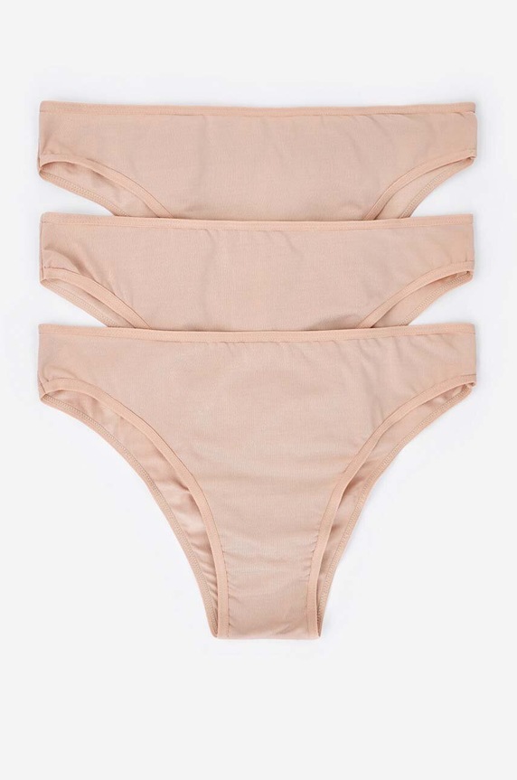 Труси women'secret 3-pack 7682921 бежевий AA00