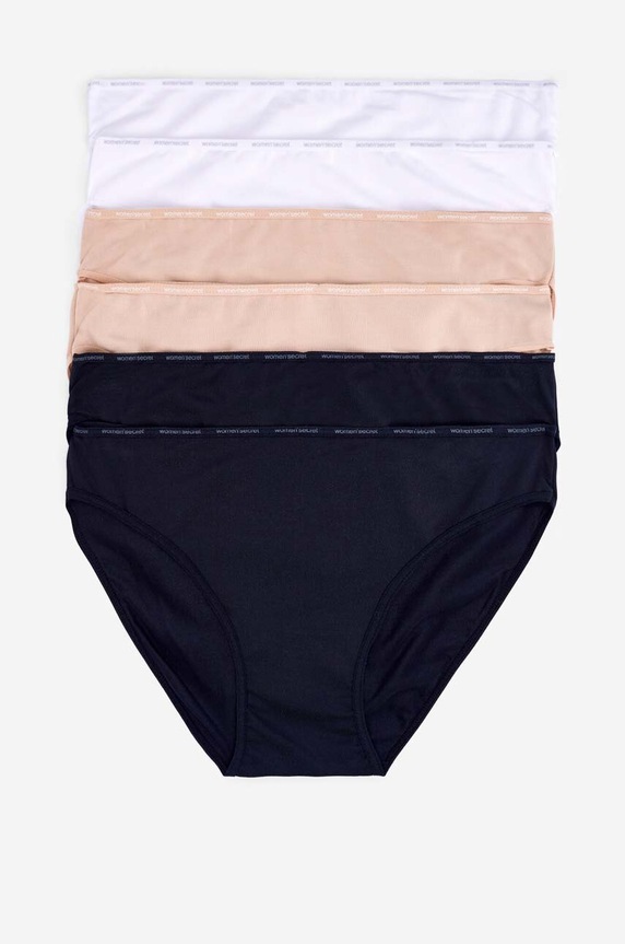 women'secret figi 6-pack tkanina multicolor 7683006