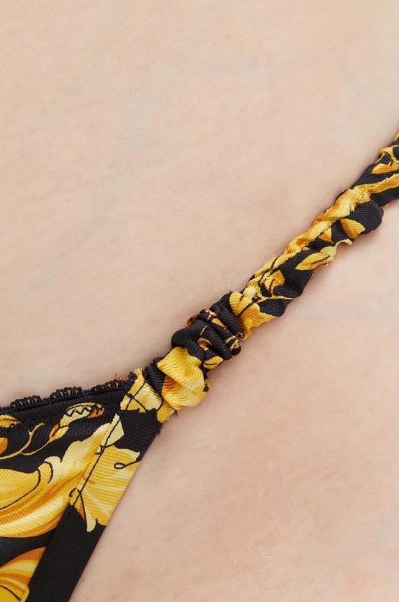 Oblačila Tangice s primesjo svile Versace 1008555 črna