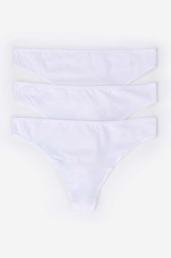 Стринги women'secret 3-pack тканина білий 7682956.99