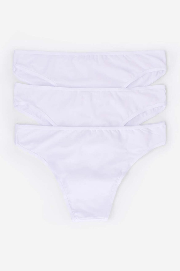 Kalhotky women'secret 3-pack kalhotky bílá 7682921.99