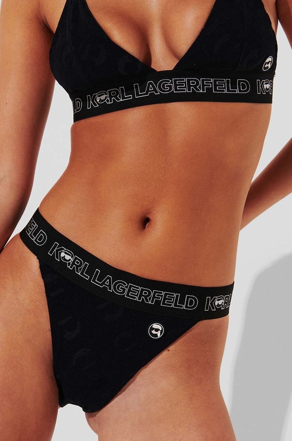 Odzież Karl Lagerfeld figi 240W2228 czarny