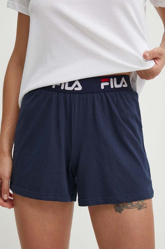Fila Dvojdielne pyžamo dámske bavlnené biela FPS4180