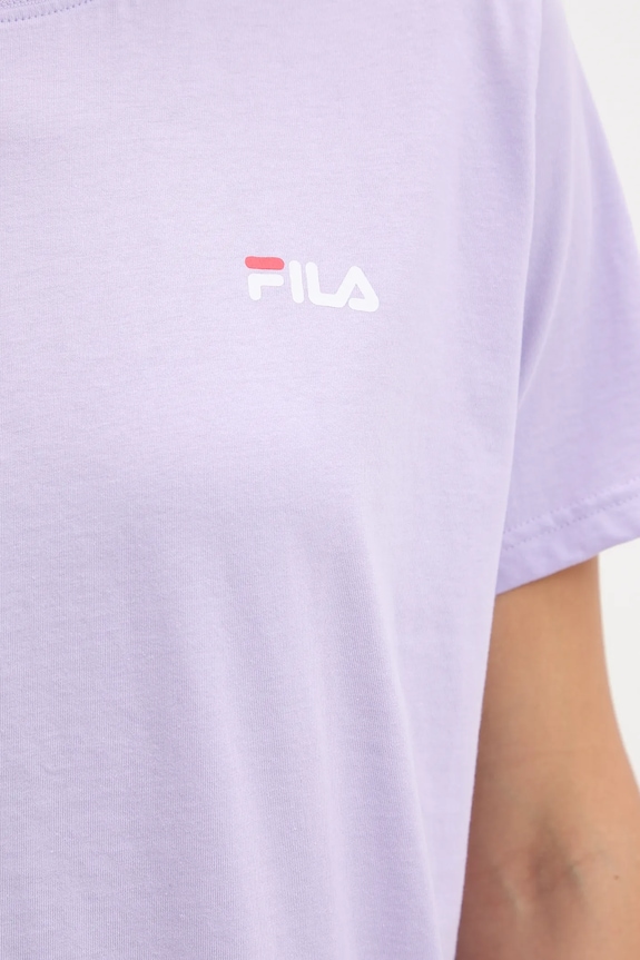 Fila piżama dwuczęściowa damska bawełniana FPS4180 fioletowy