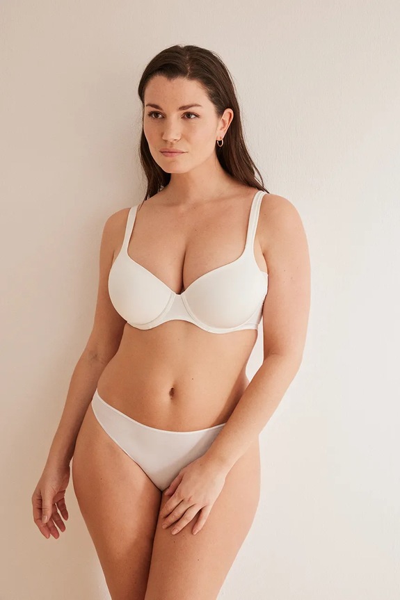 women'secret biustonosz DIVINE DIVINE.WHITE biały