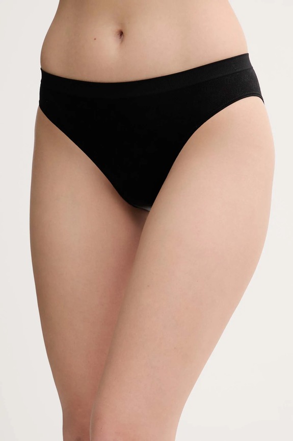 Kalhotky Lauren Ralph Lauren hladký černá 4L0048