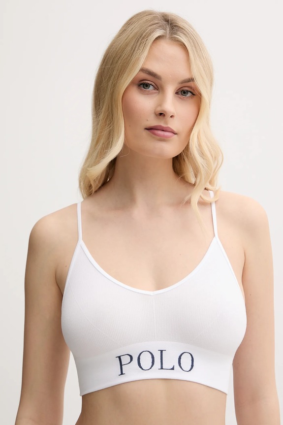 Grudnjak Polo Ralph Lauren bez uzorka bijela 4P0311
