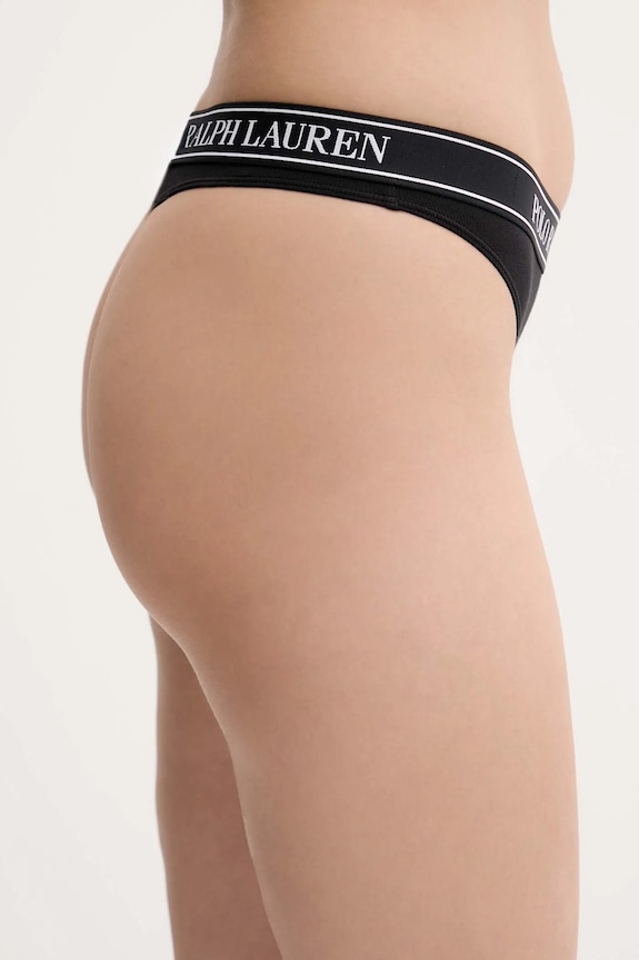 Tanga Polo Ralph Lauren 4P0483 černá AA00