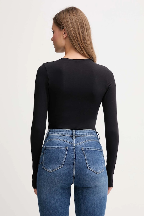 Clothing Polo Ralph Lauren bodysuit Women's cotton with elastane 4P0490 black