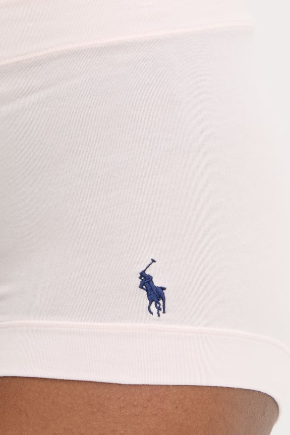 Polo Ralph Lauren Hipsters de damă din bumbac cu elastan roz 4P0500