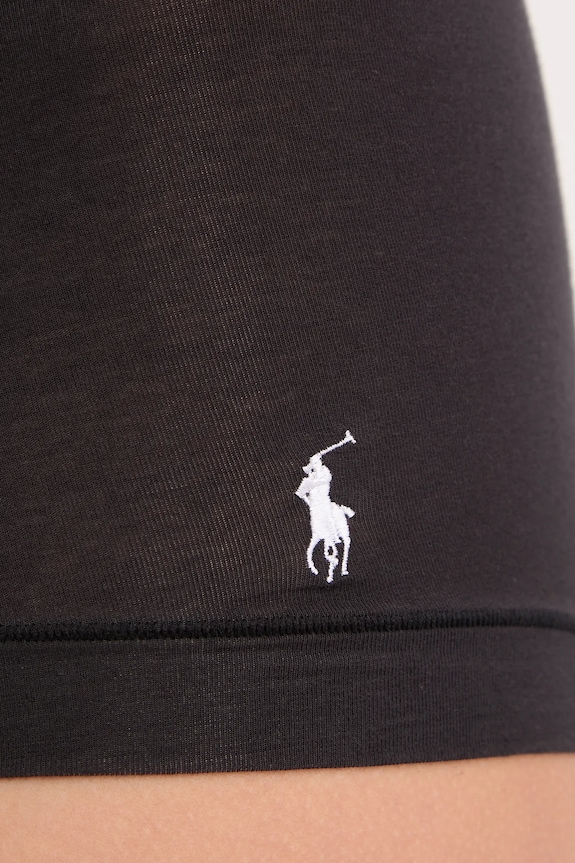 Polo Ralph Lauren χίπστερ Γυναικεία από βαμβάκι με ελαστάν μαύρο 4P0500