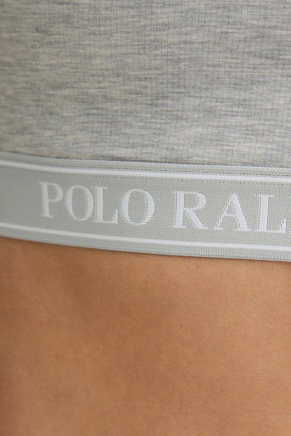 Podprsenka Polo Ralph Lauren sivá 4P1029