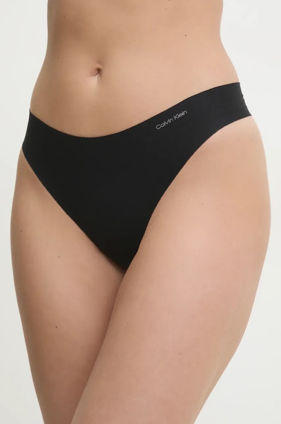 Calvin Klein Underwear brazyliany dzianina czarny 000QD5103E