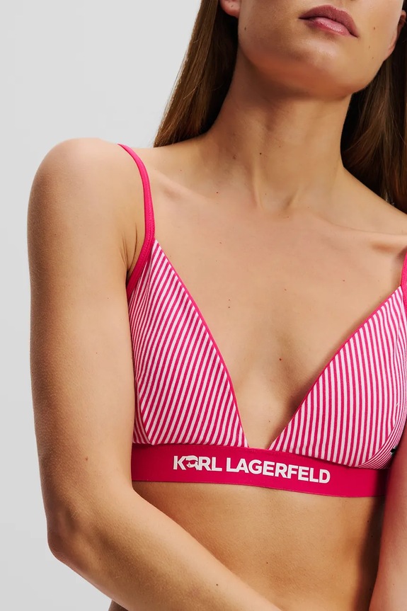 Odjeća Grudnjak Karl Lagerfeld IKON A2W47002 roza