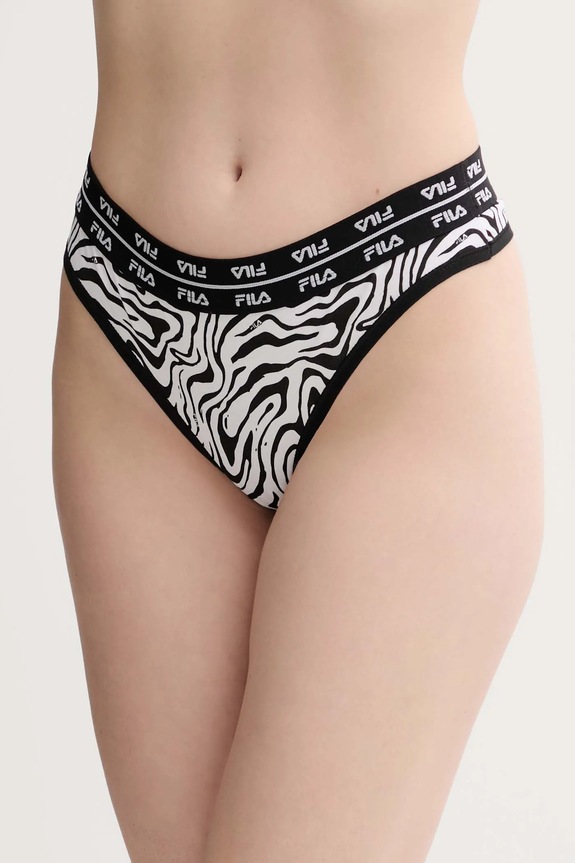 Fila figi dzianina czarny FU6332