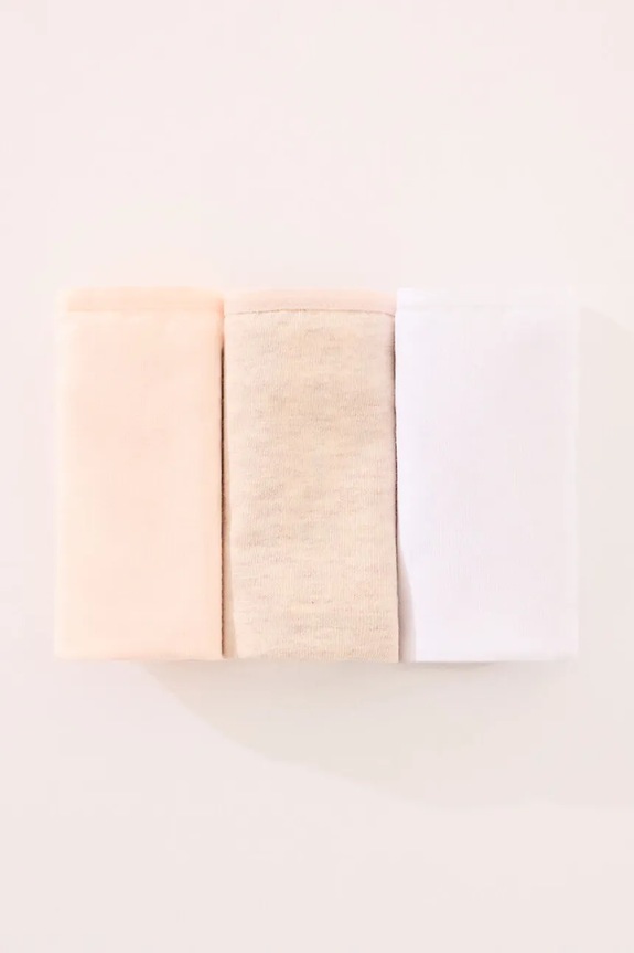 Βαμβακερό στρινγκ women'secret 3-pack 7683099 λευκό AA00