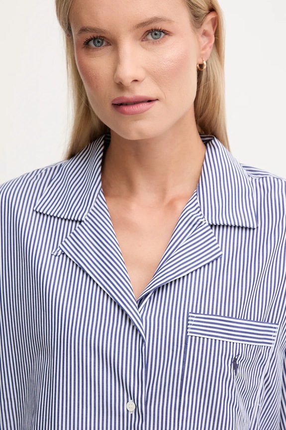 Ruházat Polo Ralph Lauren hálóing 4P0250 kék