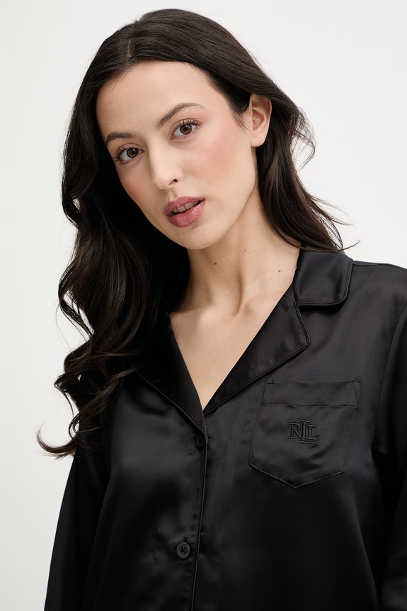 Lauren Ralph Lauren piżama czarny ILN12321