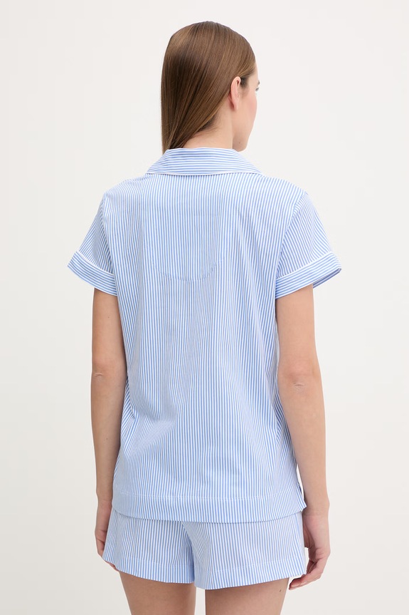 Îmbrăcăminte Lauren Ralph Lauren pijamale de bumbac ILN82313 albastru